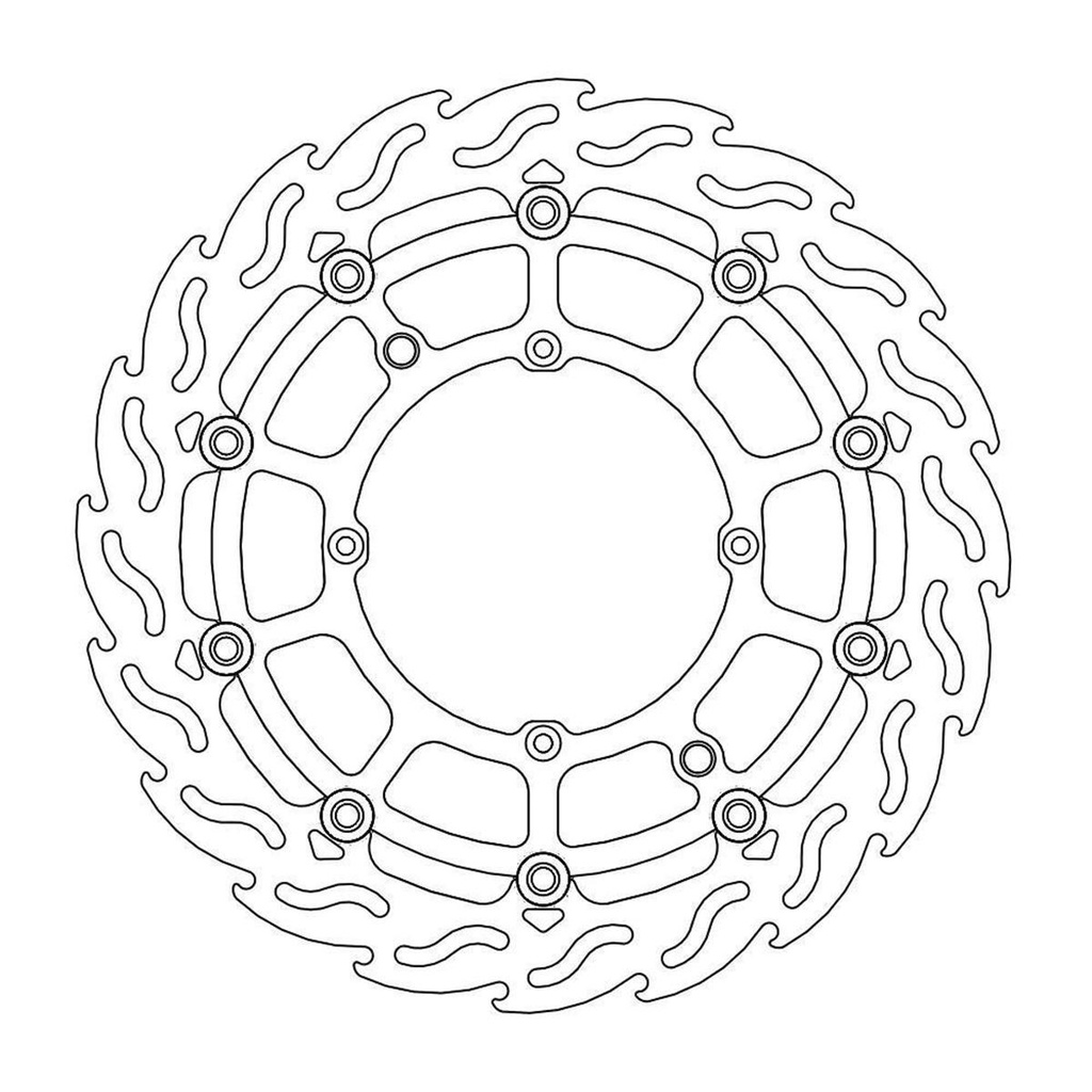 MOTO-MASTER Flame SMR Bremsscheibe HUSQVARNA