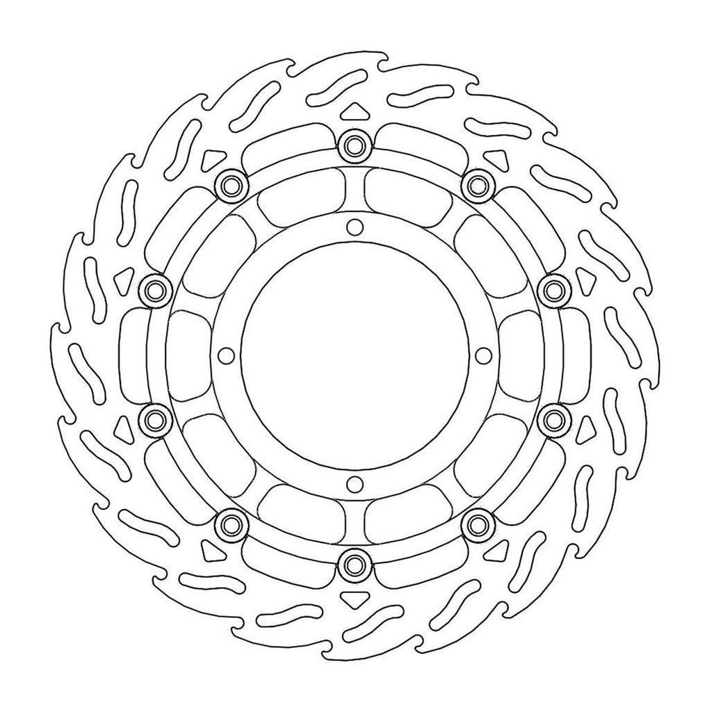 MOTO-MASTER Flame SMR Bremsscheibe HUSQVARNA