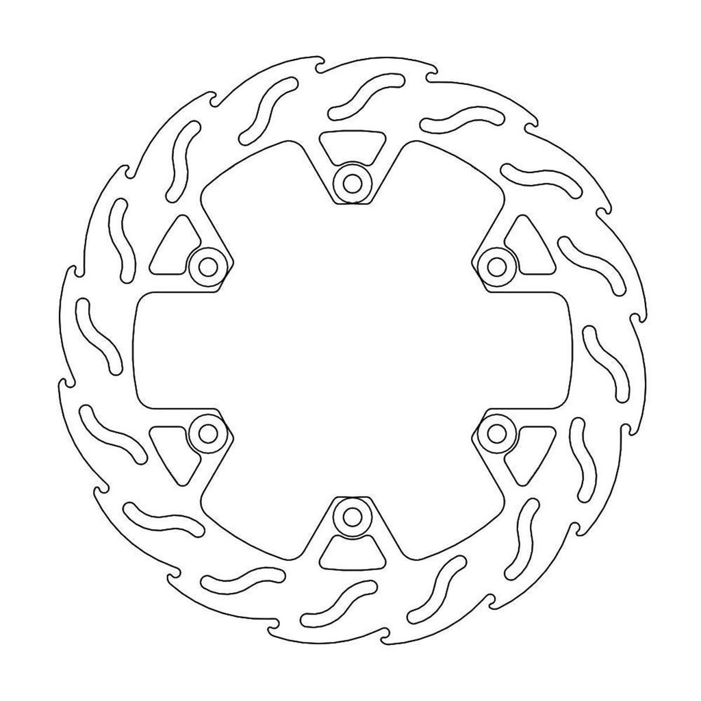 MOTO-MASTER Flame (OS) Bremsscheibe BETA (KTM, etc