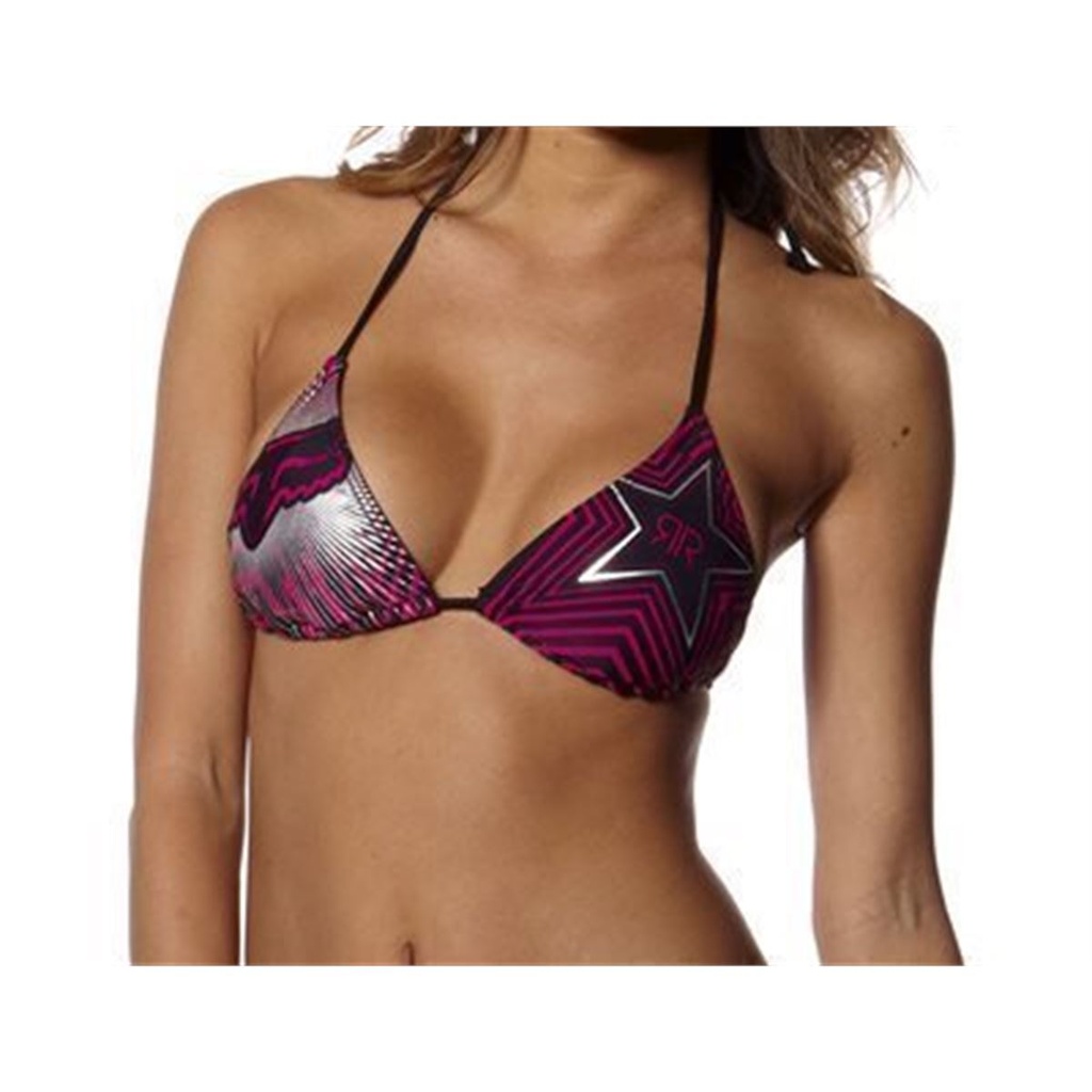 FOX Girl Bikini Top Rockstar Spike Vortex Triangle