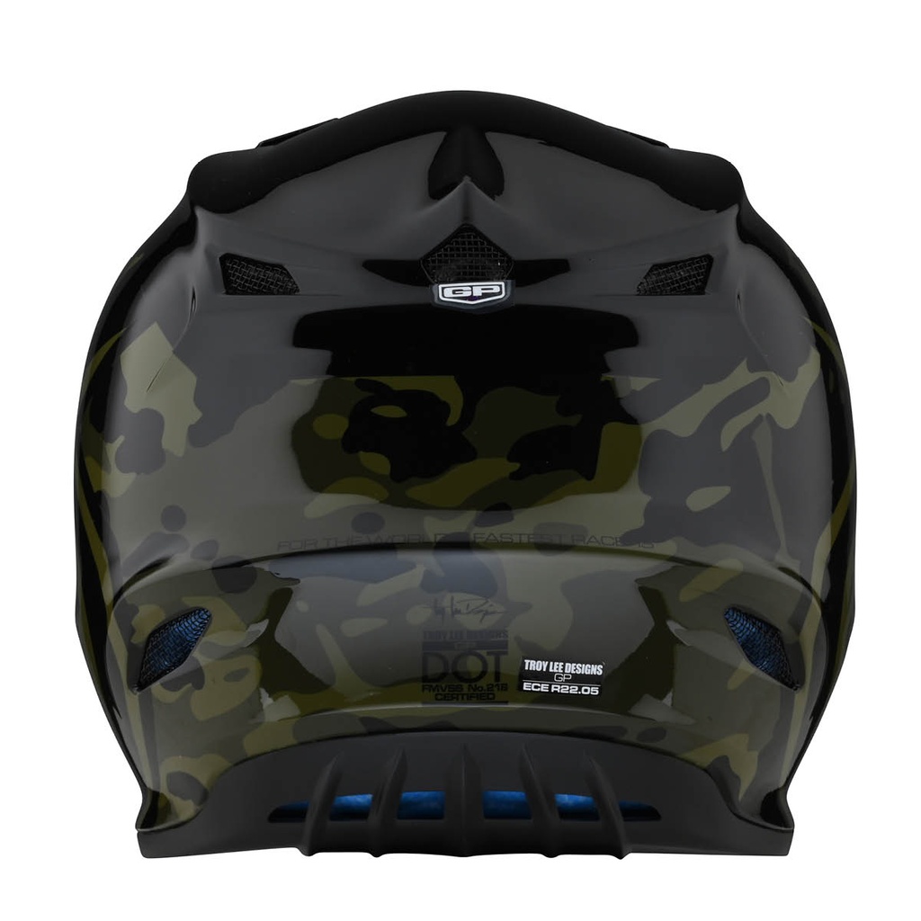 TLD Motocross Helm GP Overload Camo