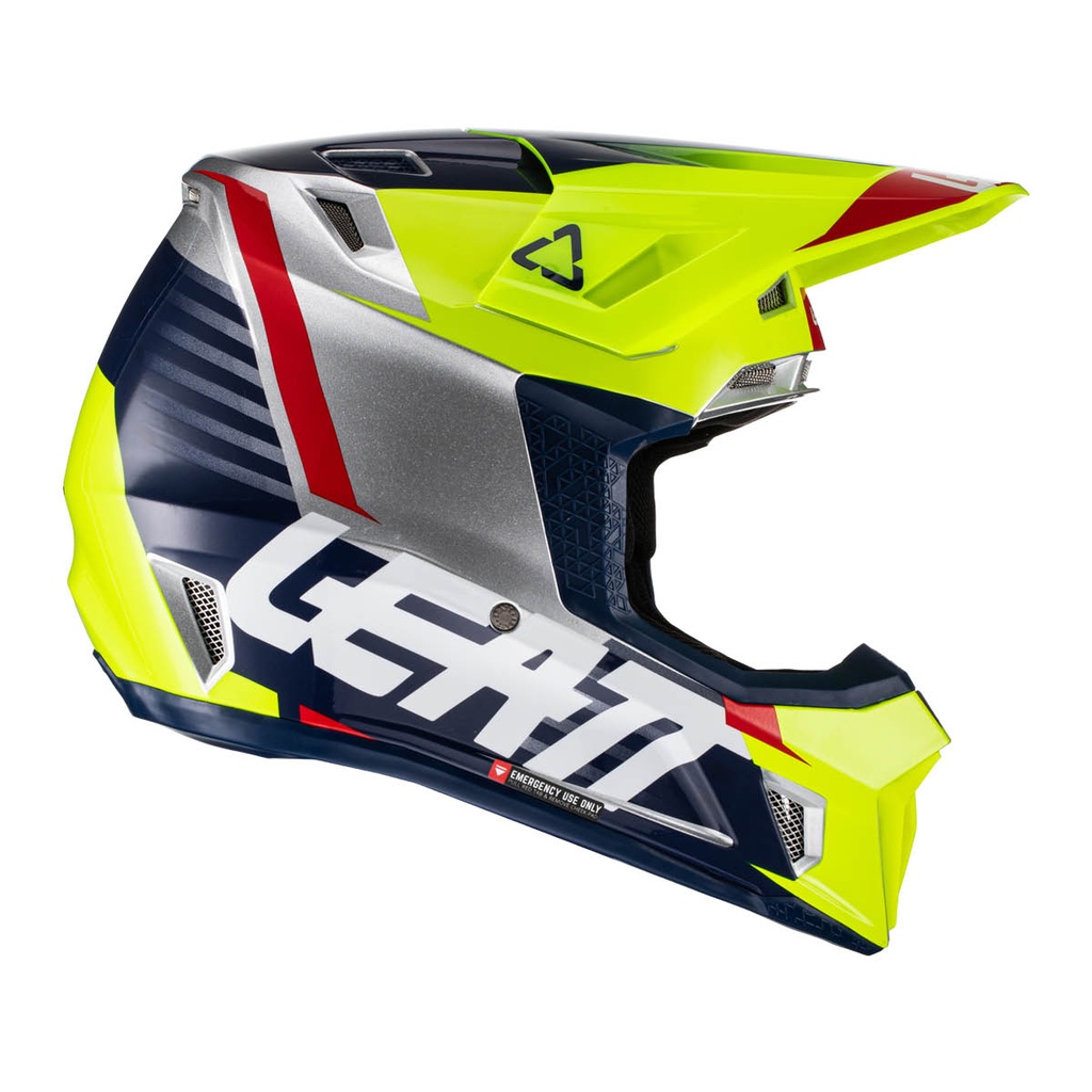 LEATT Helm Moto 7.5 V22 inkl. Brille