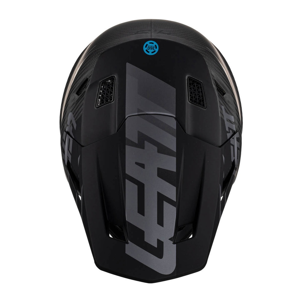 LEATT Motocross Helm Moto 9.5 Carbon V23 inkl. Bri