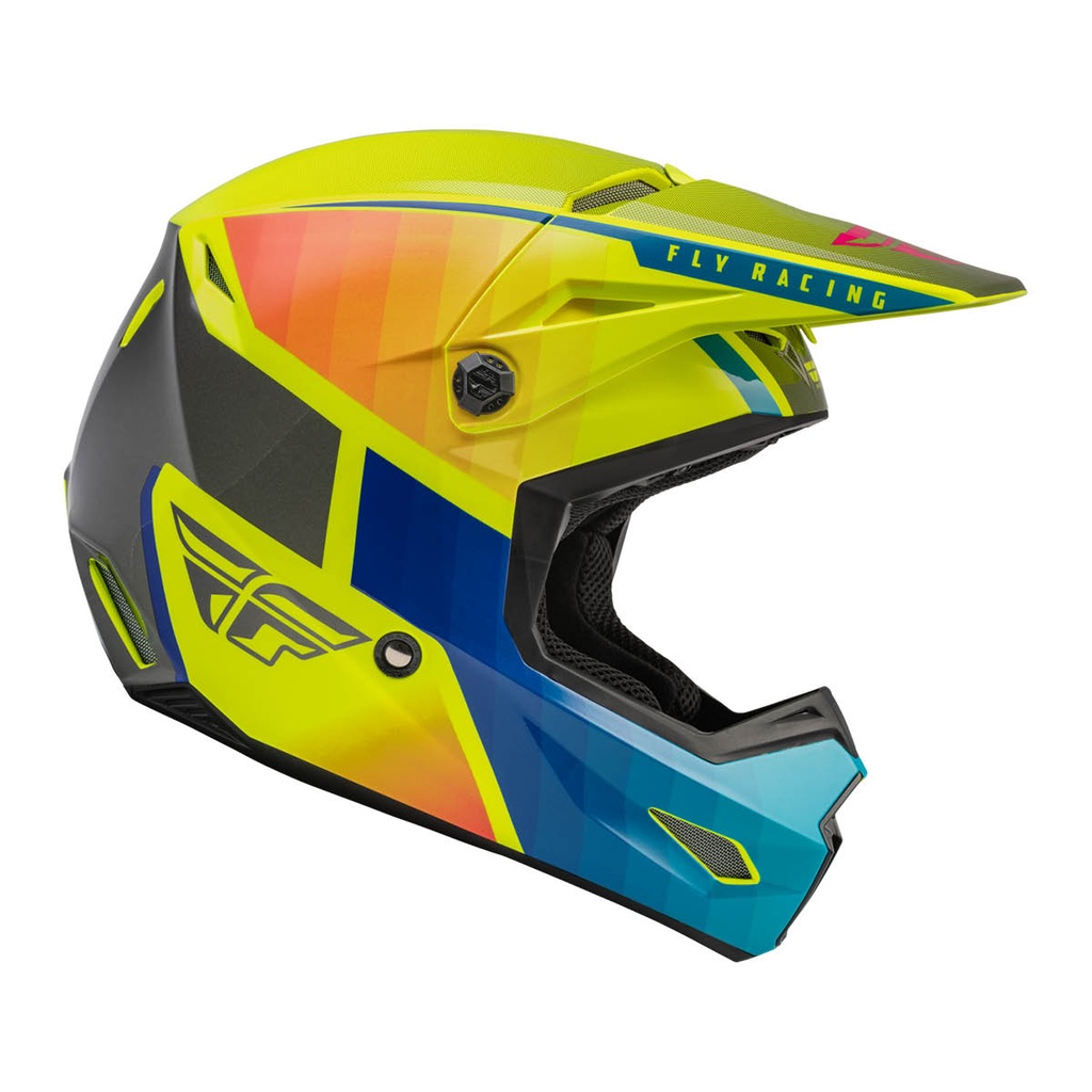 FLY Motocross Helm Kinetic Drift ECE