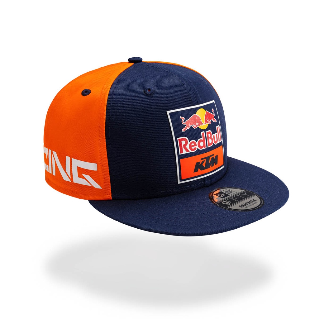 RED BULL KTM Snapback Cap Official Teamline Flat