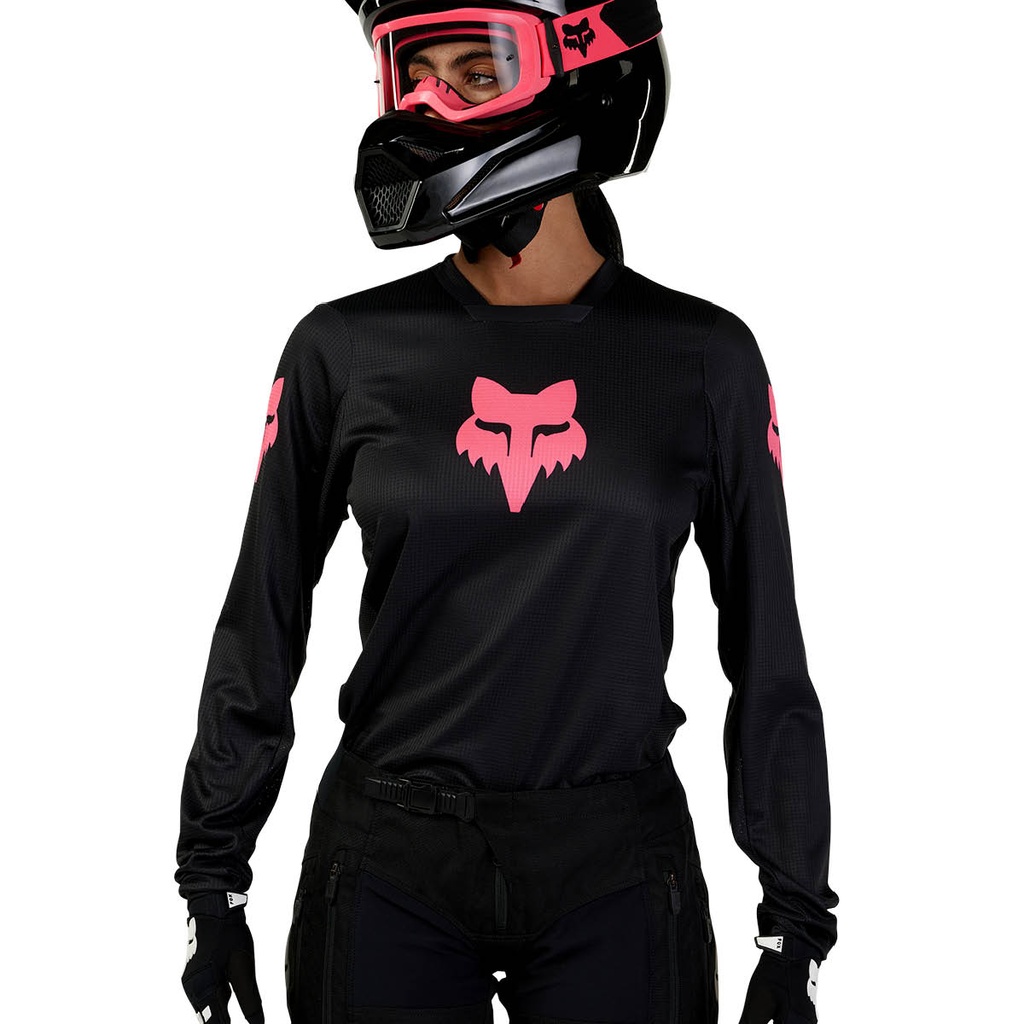 FOX Motocross Jersey Damen Blackout