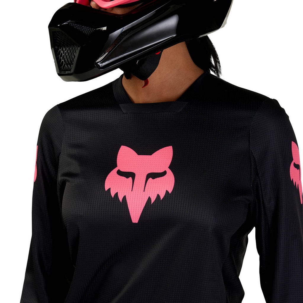 FOX Motocross Jersey Damen Blackout