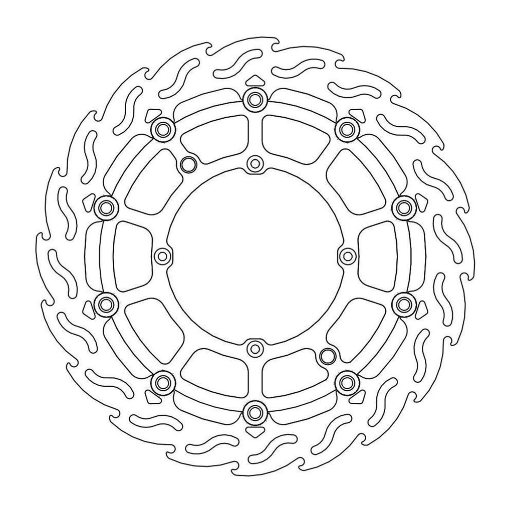 MOTO-MASTER Flame SMR Bremsscheibe HUSQVARNA