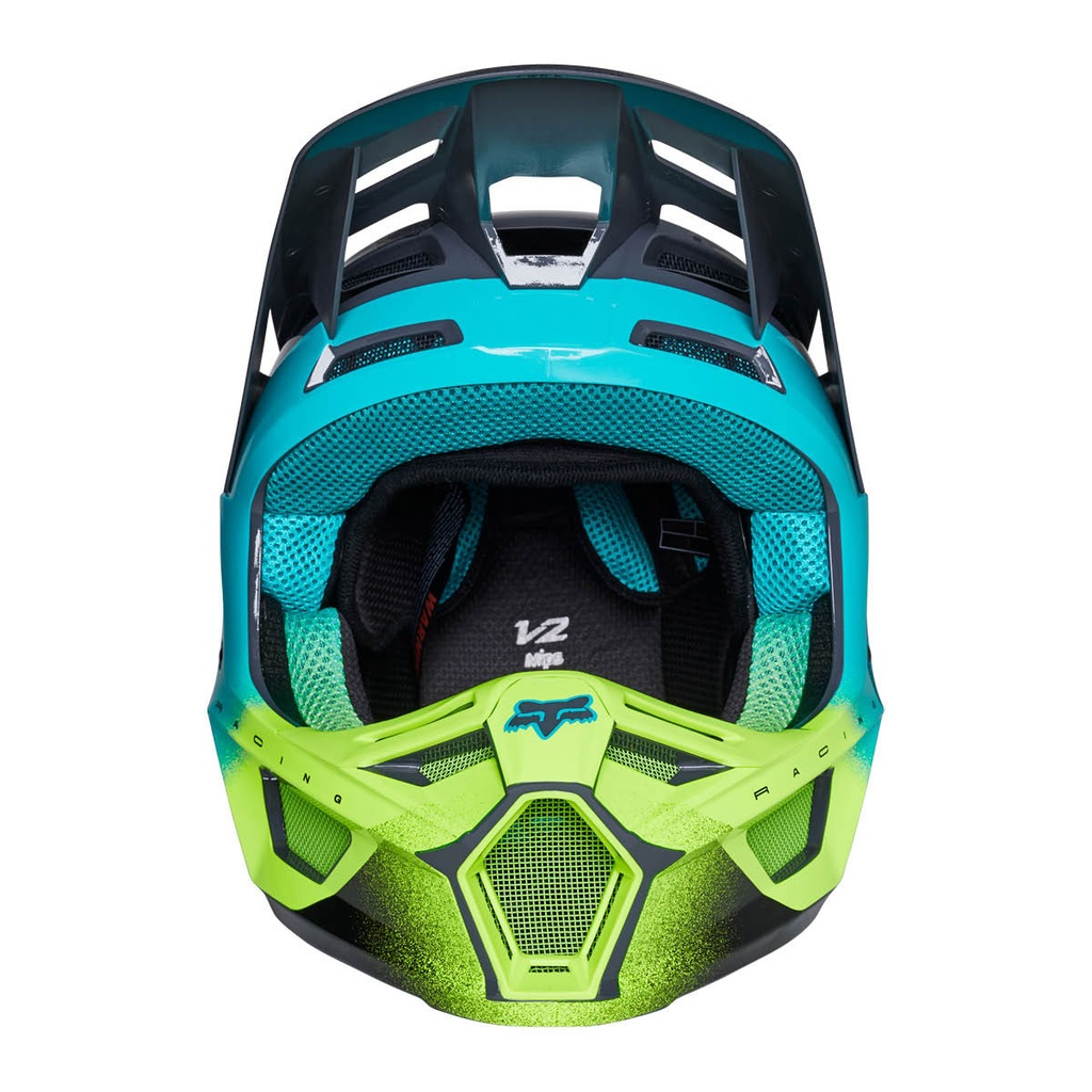 FOX Motocross Helm V2 Rkane MIPS MVRS ECE