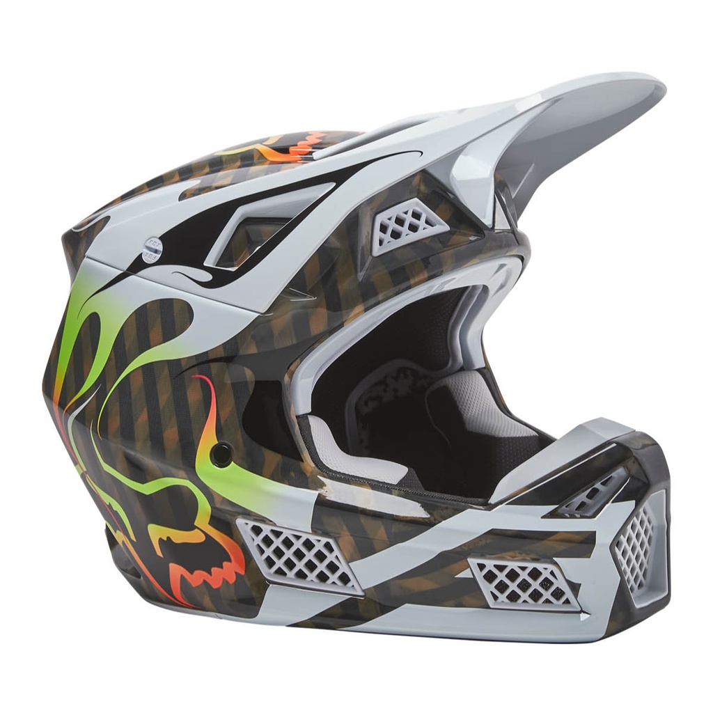 FOX Motocross Helm V3 RS Fahren MIPS MVRS ECE