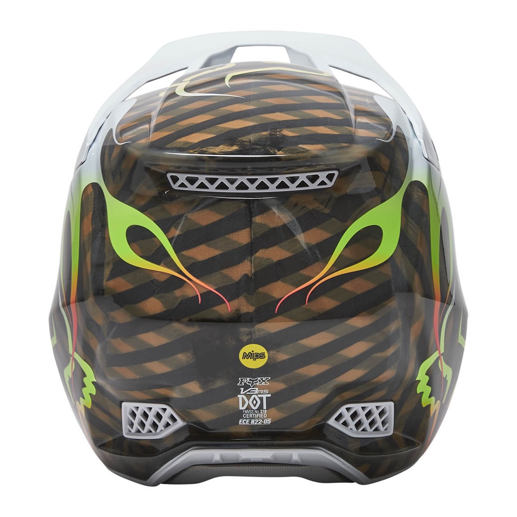 FOX Motocross Helm V3 RS Fahren MIPS MVRS ECE