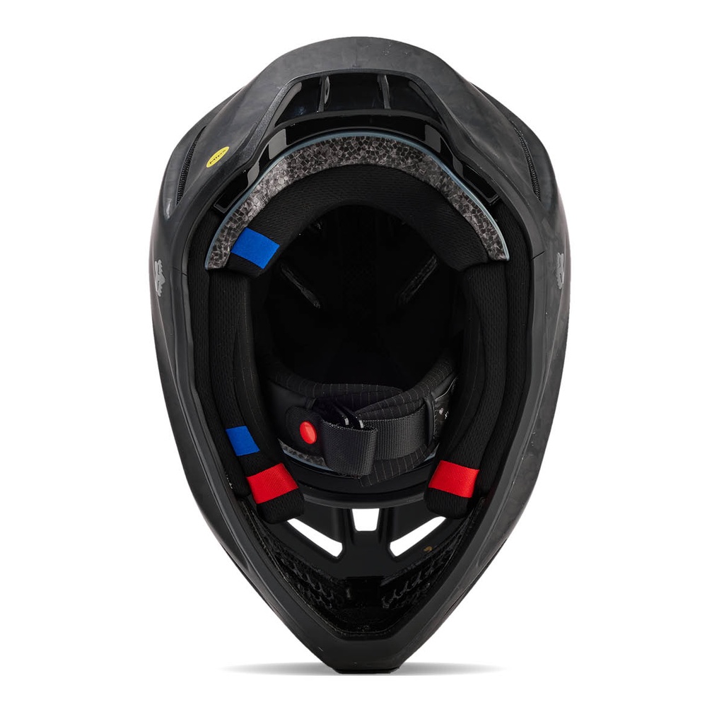 FOX Motocross Helm V3 RS Carbon Solid MIPS ECE22.0