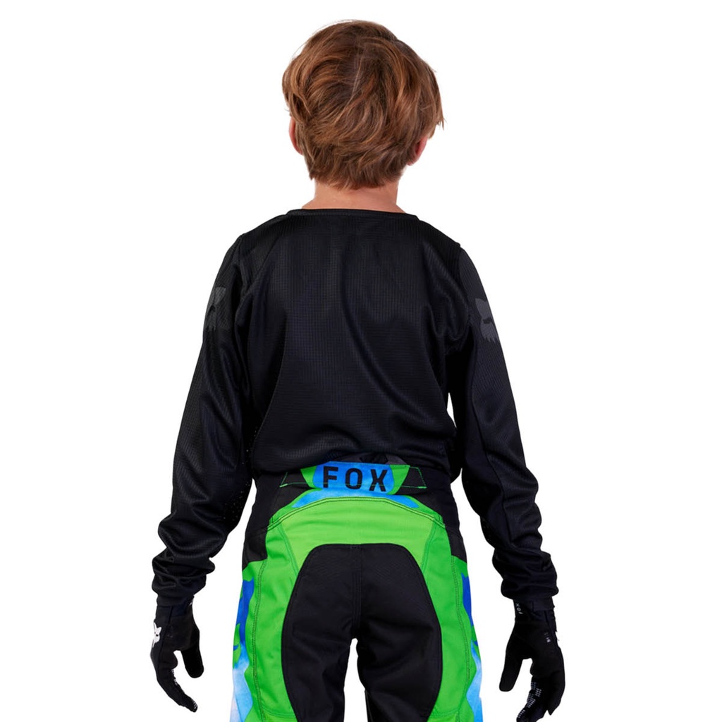 FOX Motocross Jersey Jugend Blackout