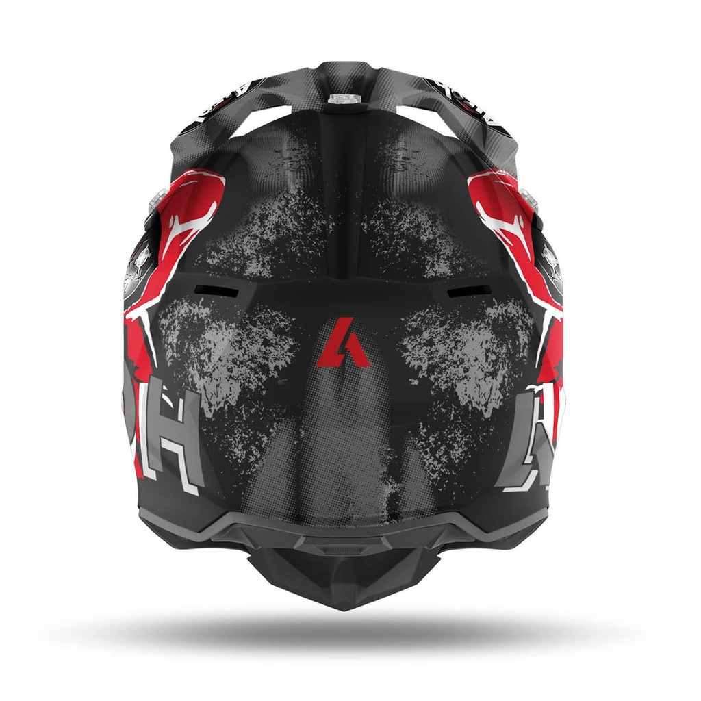 AIROH Motocross Helm Wraap Alien