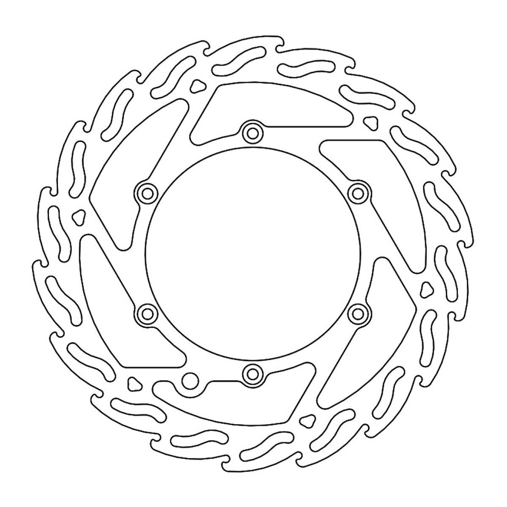 MOTO-MASTER Flame Bremsscheibe KTM, HQV, GASGAS