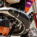 X-GRIP Karbon Auspuffschutz KTM, HQV, GASGAS