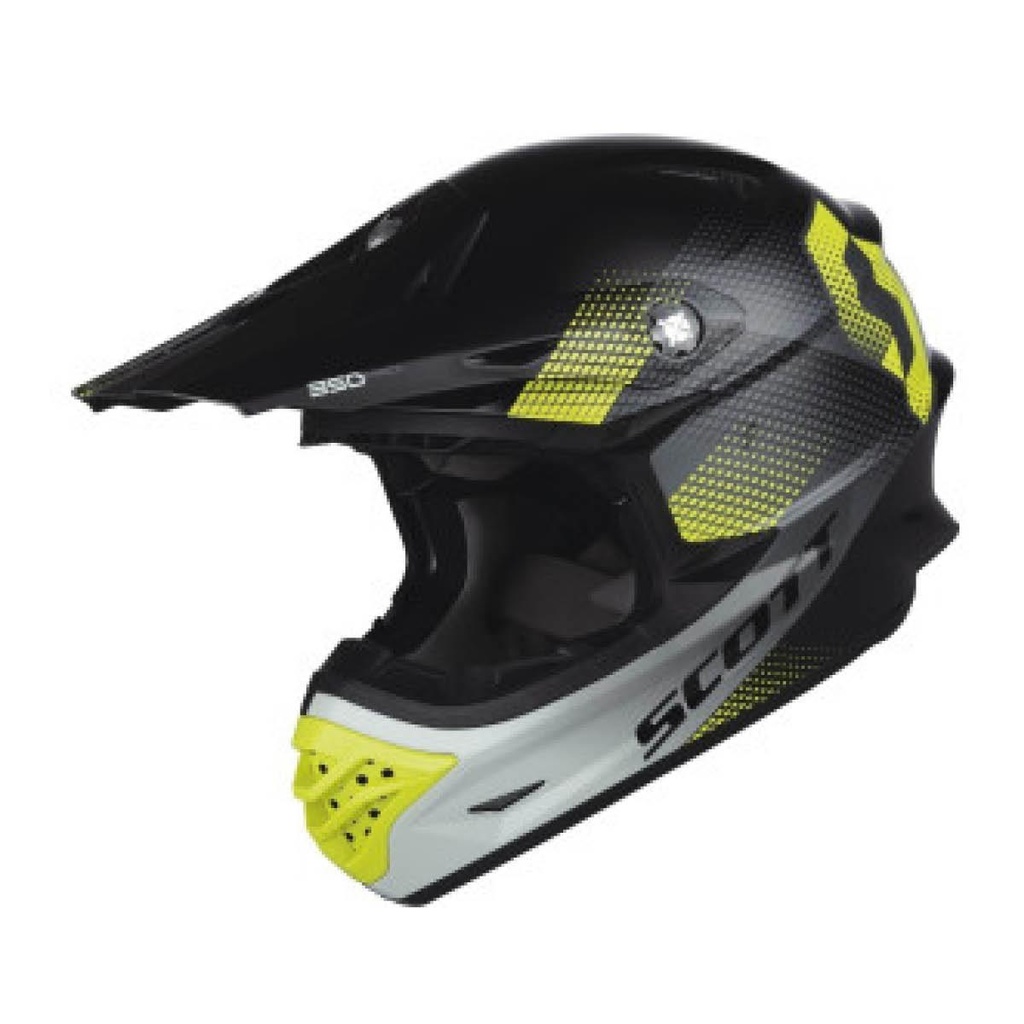 SCOTT MX HELMET 350 PRO DIRT negru/verde