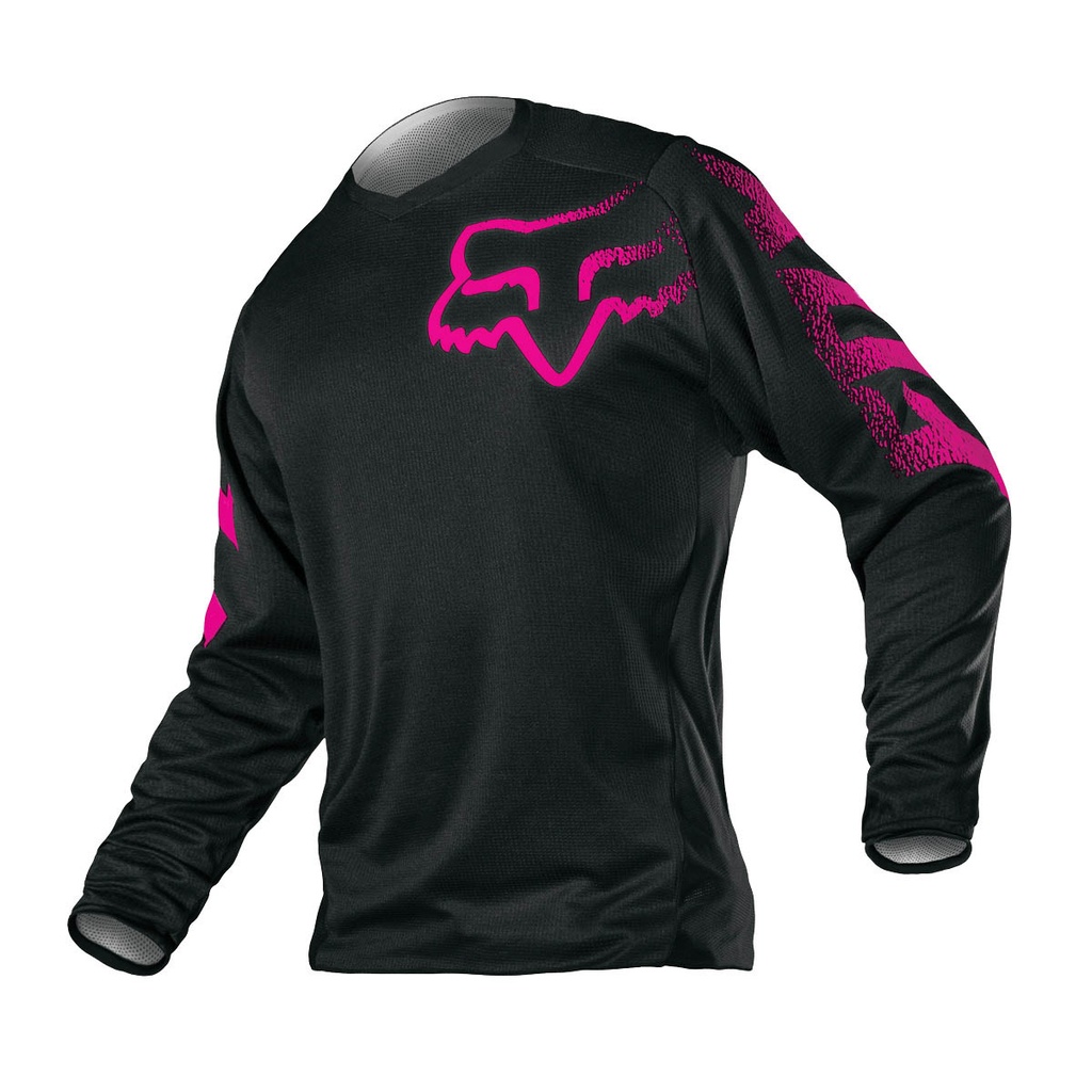 FOX Motocross Jersey Doamnelor Blackout