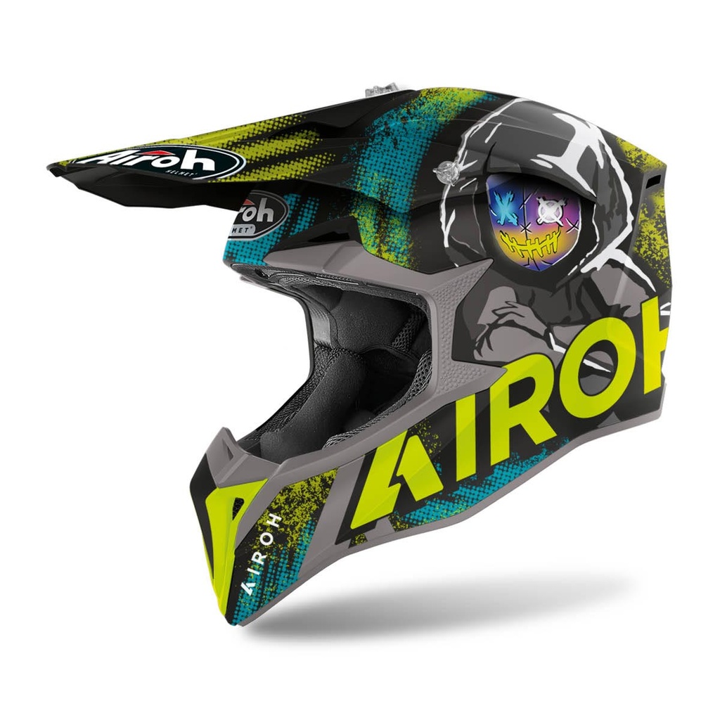 AIROH cască motocross Wraap Alien