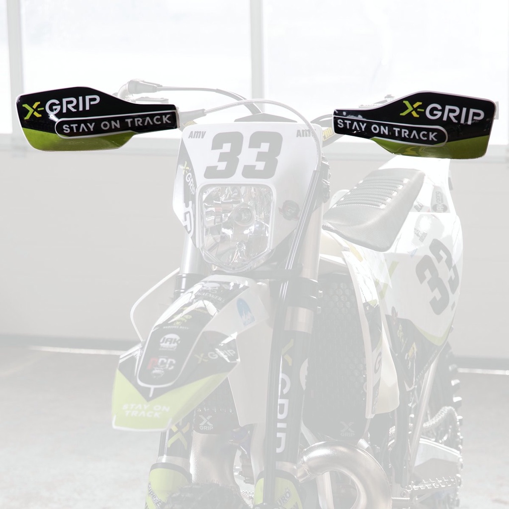 Set de autocolante X-GRIP Handguards HUSQVARNA