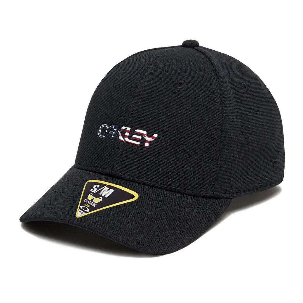 OAKLEY Stretch Fit Cap 6 Panel Metallic