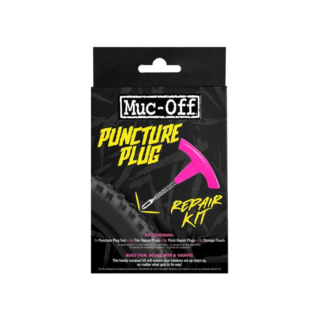 MUC-OFF Tubeless Kit de reparații - Kit de reparații