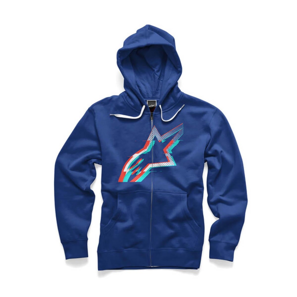 ALPINESTARS ZIP HOODY GLITCH NLB!!!